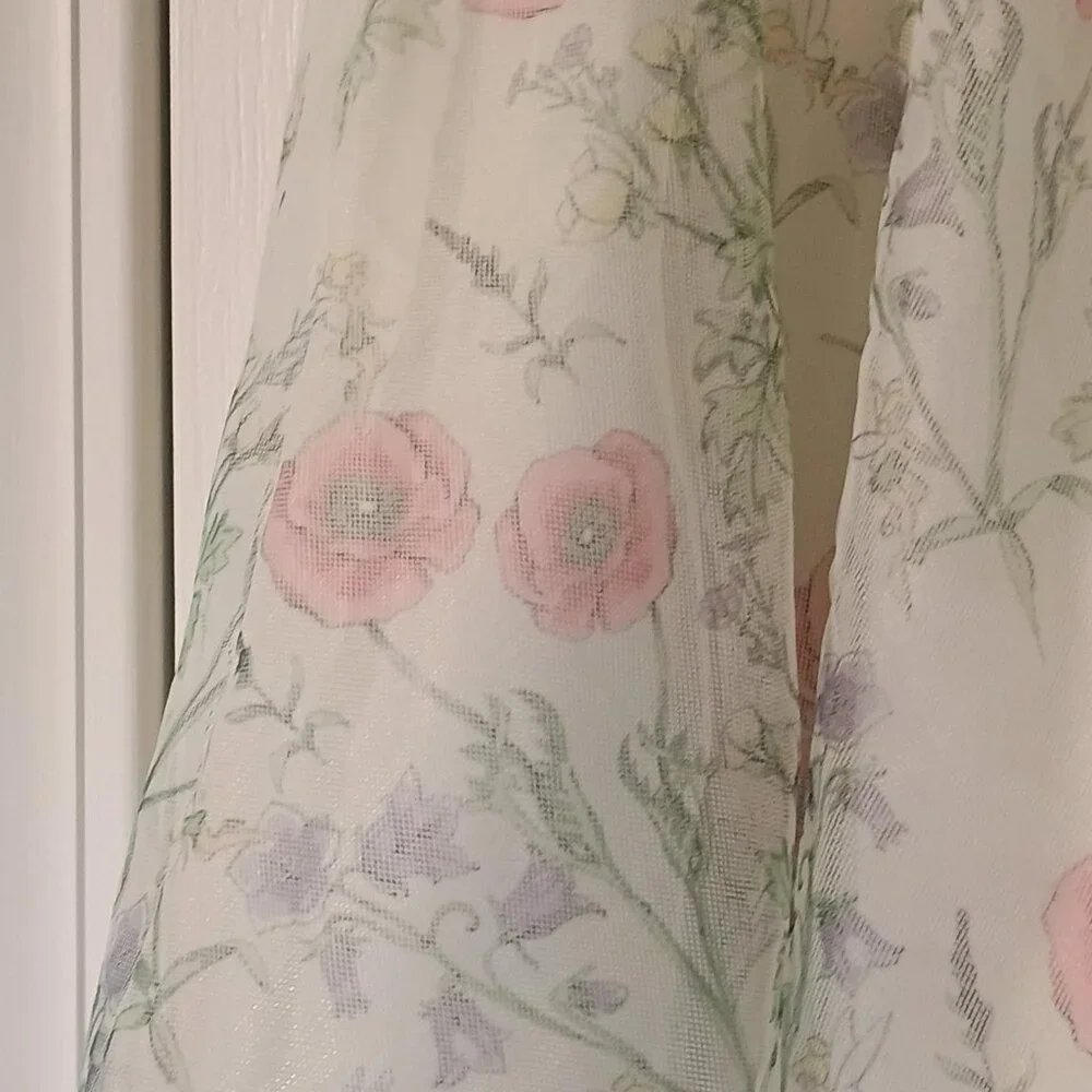 Janie and Jack/Skirt/Girls 8/Ivory/Tinker Bell Floral Tulle Disney
